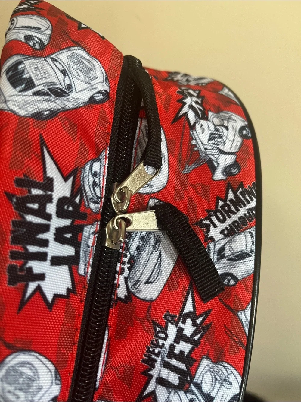 Lightning McQueen Red Kids Backpack - Race Ready
